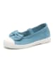 natural world Spangenballerinas in Hellblau