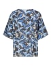 Sublevel Bluse in Hellblau/ Grau