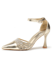 C'M Pumps in Gold