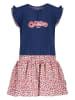 B.Nosy Kleid in Dunkelblau/ Rot