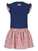 B.Nosy Kleid in Dunkelblau/ Rot