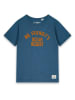 Street Called Madison Shirt in Dunkelblau/ Orange
