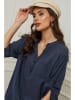 Plume Bluse "Msof" in Dunkelblau