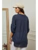 La Compagnie Du Lin Blouse "Msof" donkerblauw