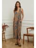 Plume Leinen-Jumpsuit "Clarina" in Camel