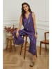 Plume Leinen-Jumpsuit "Clarina" in Lila