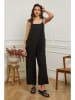 Plume Leinen-Jumpsuit "Gadjy" in Schwarz