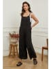 Plume Leinen-Jumpsuit "Gadjy" in Schwarz