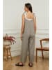 Plume Leinen-Jumpsuit "Gadjy" in Taupe