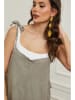 Plume Linnen jumpsuit "Gadjy" taupe