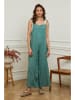 Plume Linnen jumpsuit "Gadjy" turquoise