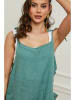 Plume Linnen jumpsuit "Gadjy" turquoise