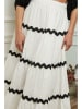 Plume Rok "Marty" wit/zwart