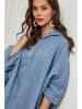 Plume Linnen jurk "Dyana" blauw