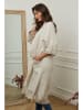 Plume Leinen-Cardigan in Beige