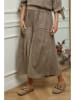 Plume Leinen-Culotte "Rodnal" in Taupe