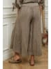 Plume Leinen-Culotte "Rodnal" in Taupe