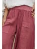 Plume Leinen-Culotte "Rodnal" in Beere