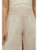 Plume Leinen-Marlenehose "Fuga" in Beige