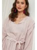 Plume Kleid "Bichi" in Rosé/ Weiß