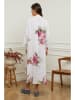 Plume Jurk "Calora" wit