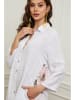 Plume Jurk "Calora" wit