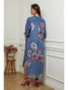 Plume Kleid "Calora" in Blau