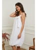 Plume Linnen jurk "Caspar" wit