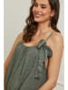 Plume Leinen-Kleid "Caspar" in Khaki