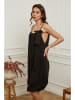 Plume Leinen-Kleid "Caspar" in Schwarz