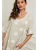 Plume Leinen-Kleid "Iloula" in Beige