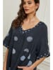 Plume Linnen jurk "Iloula" donkerblauw