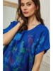 Plume Linnen blouse "Cantik" blauw