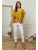 Plume Leinen-Bluse "Cantik" in Gelb