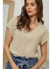 Plume Shirt "Chili" in Beige