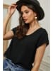 Plume Shirt "Chili" zwart