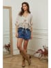 Plume Linnen blouse "Coleth" beige