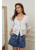Plume Linnen blouse "Coleth" wit