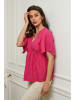 Plume Linnen shirt "Danel" fuchsia