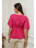 Plume Linnen shirt "Danel" fuchsia