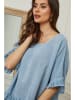 Plume Bluse "Dress" in Hellblau