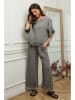 Plume Bluse "Dress" in Grau