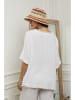 La Compagnie Du Lin Blouse "Folies" wit