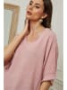La Compagnie Du Lin Bluse "Folies" in Rosa
