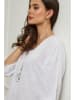 Plume Blouse "Guimauve" wit