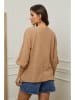 Plume Blouse "Guimauve" camel