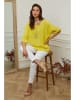 Fleur de Lin Bluse "Guimauve" in Gelb