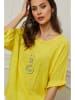Fleur de Lin Bluse "Guimauve" in Gelb