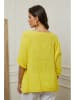 Fleur de Lin Bluse "Guimauve" in Gelb