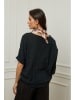 Plume Bluse "Guimauve" in Schwarz